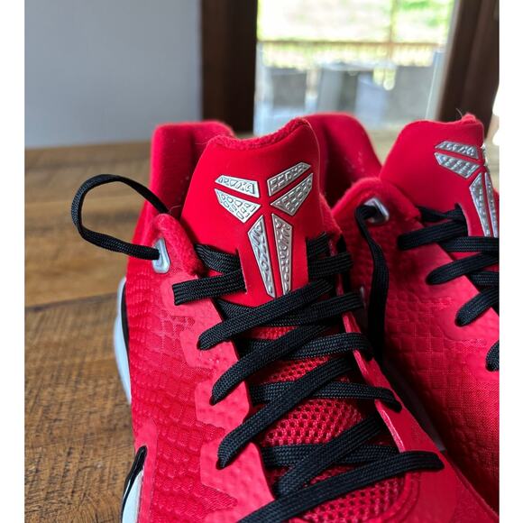 Nike Men Kobe Bryant KB Mamba Focus TB University Red Shoes AT1214 600 Size 9.5 - Picture 11 of 13